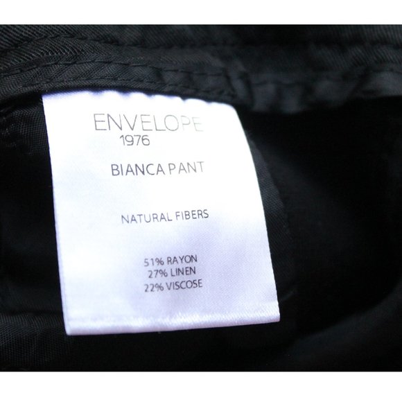 Envelope1976 Bianca Tapered Pants 25" / FR 34 / US 2 / Shiny Black Net-A-Porter - Picture 10 of 10